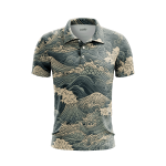 Tsukimi Twilight Men’s Polo Shirt