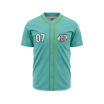 Custom Turquoise Softball Jersey