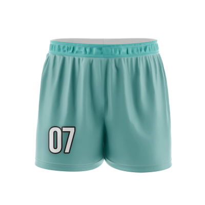 Custom Turquoise Sport Shorts