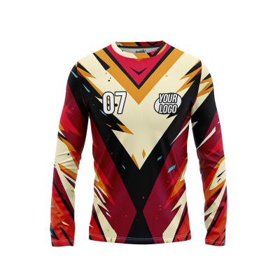 Custom Unyielding Spirit Men’s Long Sleeve Shirt