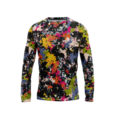 Urban Camouflage Men’s Long Sleeve Shirt