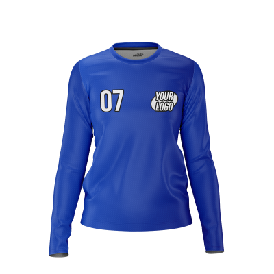 Custom Very Blue Women’s Long Sleeve Shirt