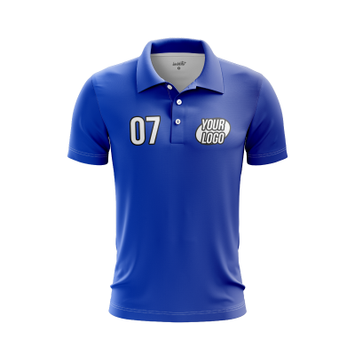 Custom Very Blue Men’s Polo Shirt