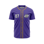 Custom Violet Softball Jersey