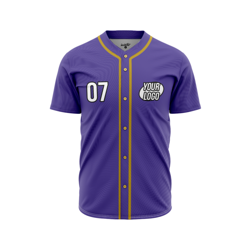 Violet BaseballJerseyFront