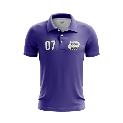 Custom Violet Men’s Polo Shirt