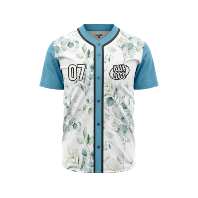 Custom Watercolor Mist Softball Jersey