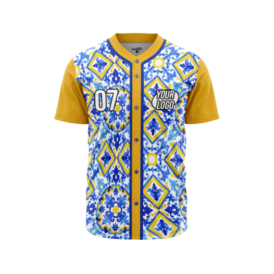 Custom Watercolor Wonders Softball Jersey