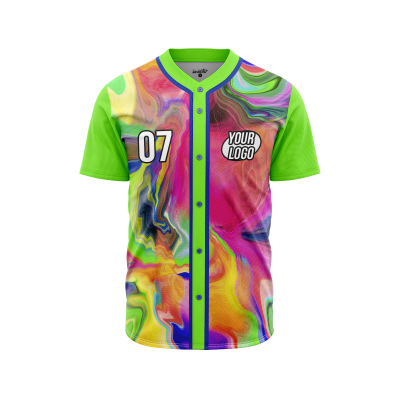 Custom Whimsical Washes Softball Jersey
