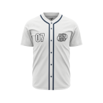 Custom White Softball Jersey