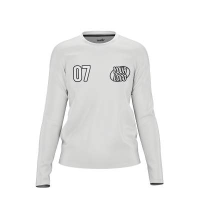 Custom White Women’s Long Sleeve Shirt