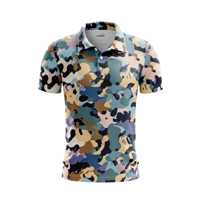 Woodland Whisper Men’s Polo Shirt