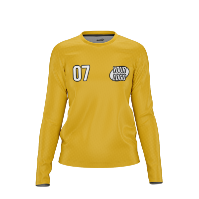 Custom Yellow Women’s Long Sleeve Shirt