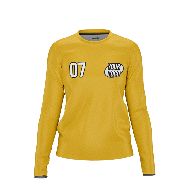 Custom Yellow Women’s Long Sleeve Shirt