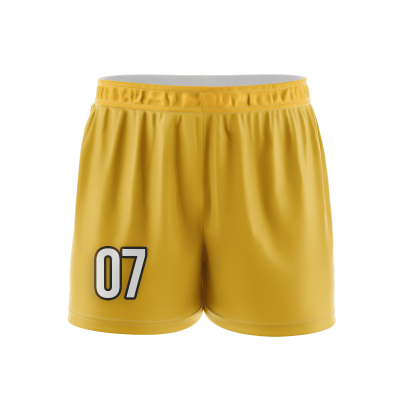 Custom Yellow Sport Shorts