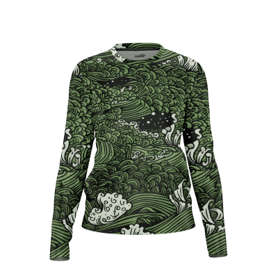 Yuzen Yearnings Women’s Long Sleeve Shirt