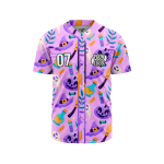 Custom Autumnal Abyss Baseball Jersey