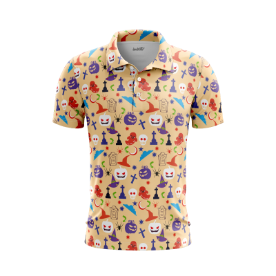Bewitching Birch Ball Men’s Polo Shirt