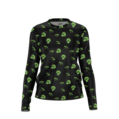 Cobweb Carnival Women’s Long Sleeve Shirt