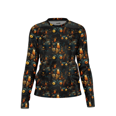Creepy Cedar Carnival Women’s Long Sleeve Shirt