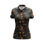 Creepy Cedar Carnival Women’s Polo Shirt