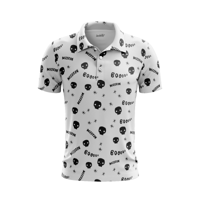 Creepy Cherrywood Carnival Men’s Polo Shirt