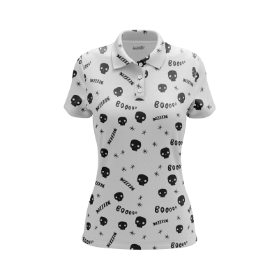 Creepy Cherrywood Carnival Women’s Polo Shirt
