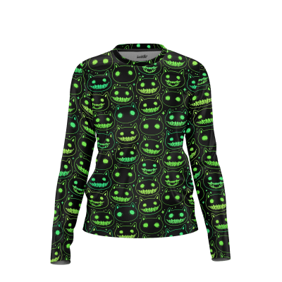 Creepy Cornfield Carnival Women’s Long Sleeve Shirt