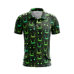 Creepy Cornfield Carnival Men’s Polo Shirt