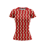 Crimson Carol Women’s T-Shirt