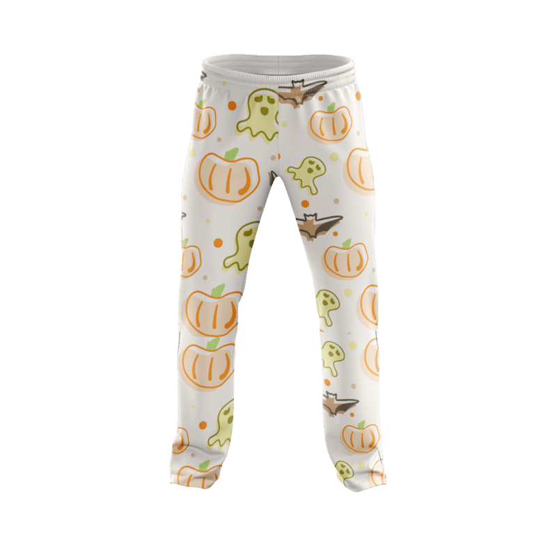 Crisp Cryptic Carnival PajamaPantsFront