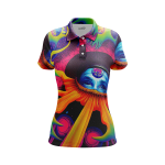 Eerie Elderberry Evening Women’s Polo Shirt