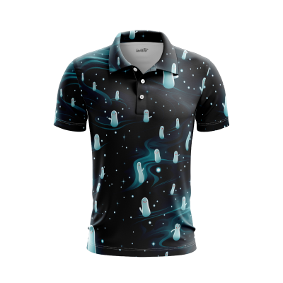 Enchanted Elder Evening Men’s Polo Shirt