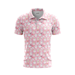 Enchanted Elm Evening Men’s Polo Shirt