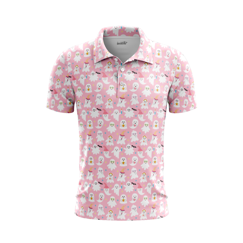 Enchanted Elm Evening PoloShirtMenFront