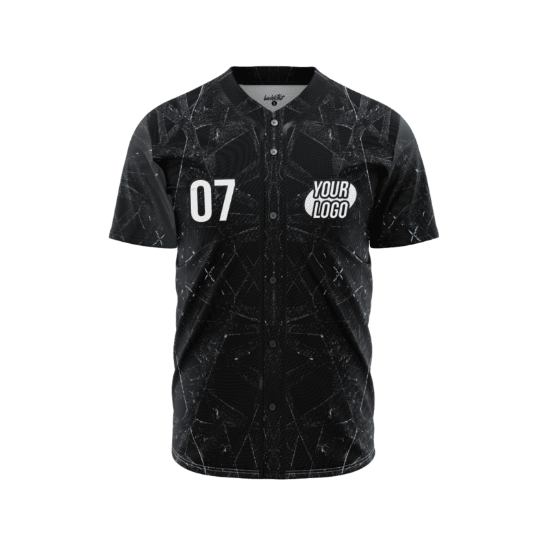 Enchanted Evergreen Evening BaseballJerseyFront