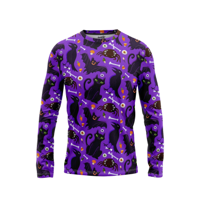 Fallen Leaf Fright Fest Men’s Long Sleeve Shirt