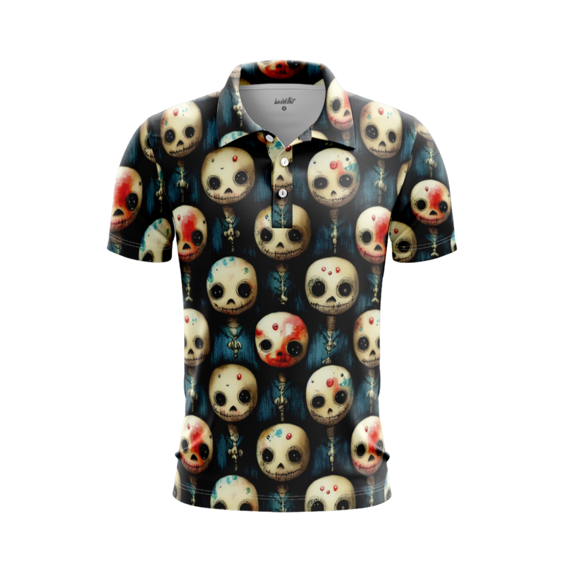 Frightful Frills PoloShirtMenFront