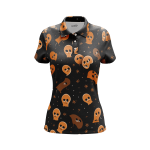 Ghastly Gourd Gathering Women’s Polo Shirt