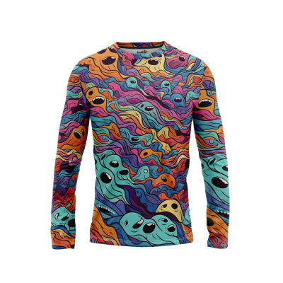 Ghostly Delights Men’s Long Sleeve Shirt