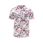 Custom Ghoulish Gatherings Baseball Jersey