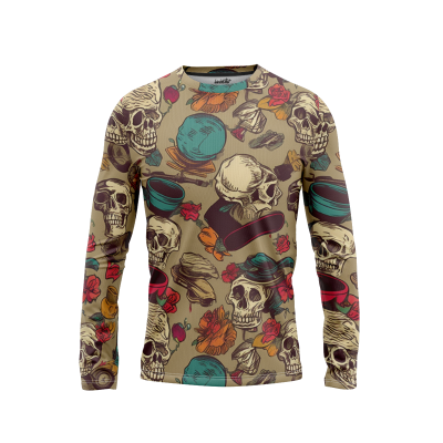 Ghoulish Glam Men’s Long Sleeve Shirt