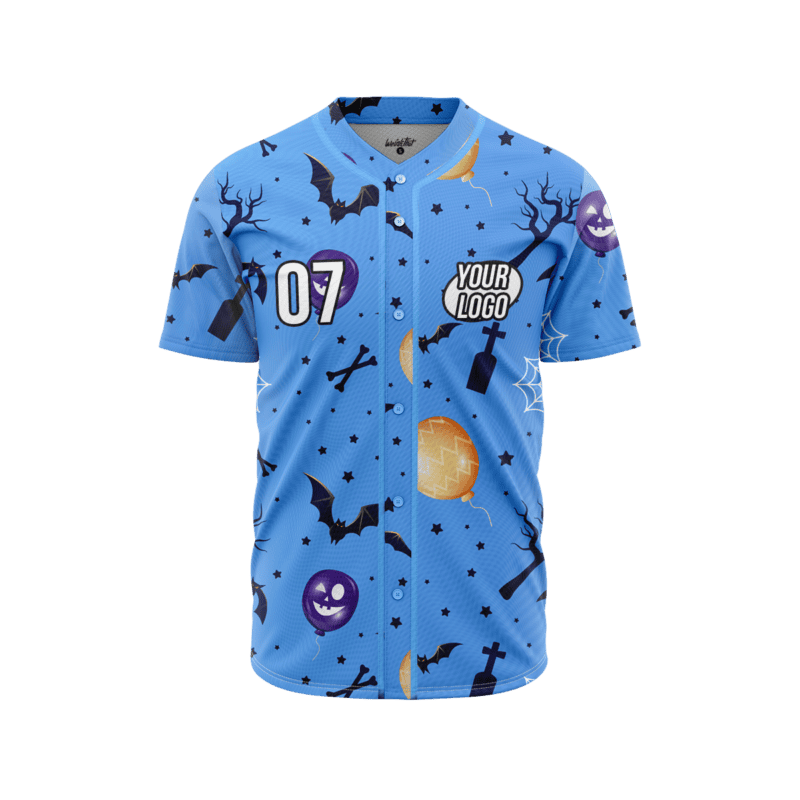 Custom Ghoulish Gumwood Gathering Baseball Jersey