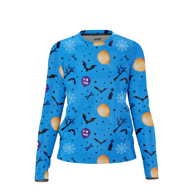 Ghoulish Gumwood Gathering Women’s Long Sleeve Shirt