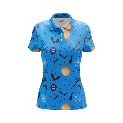 Ghoulish Gumwood Gathering Women’s Polo Shirt