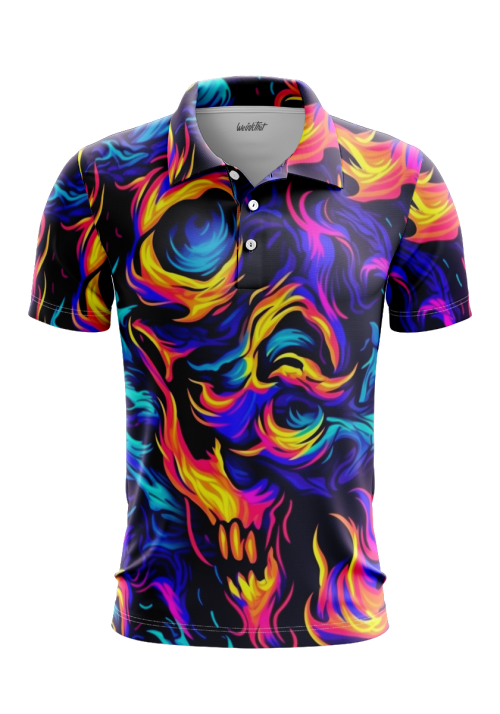 Gloomy Grove Gathering Men’s Polo Shirt