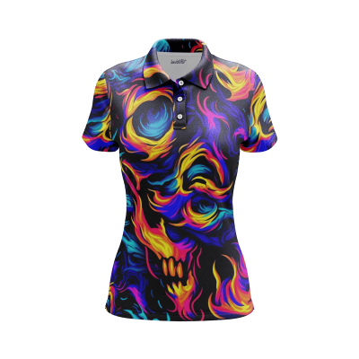Gloomy Grove Gathering Women’s Polo Shirt