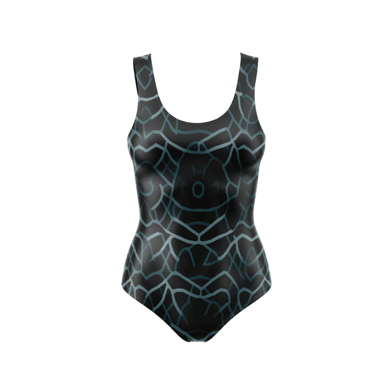 Grim Grove Gala BodysuitFront