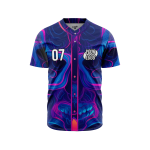 Custom Hallowed Hazel Happening Baseball Jersey