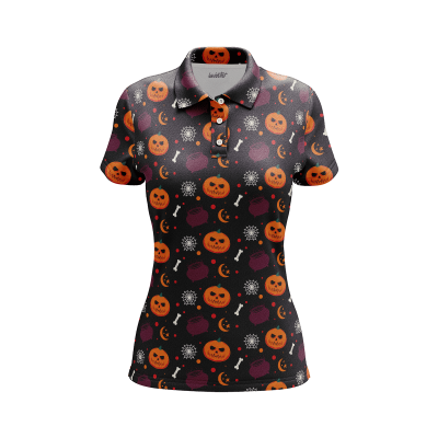 Haunted Harvest Happening Women’s Polo Shirt